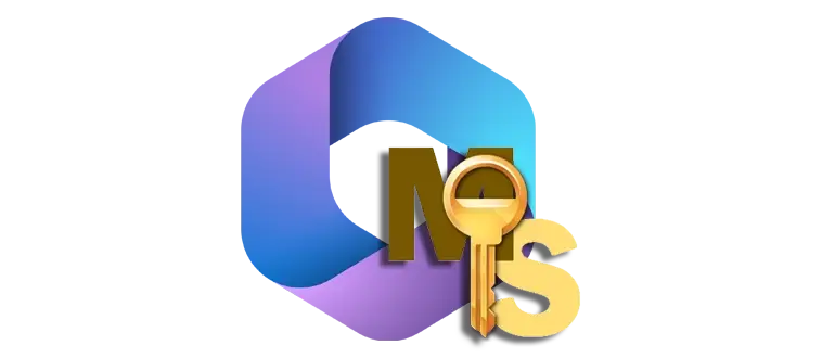 Эмблема KMS-ключа для активации Office 365