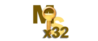 Изображение, обозначающее KMS-активатор для 32-битных систем