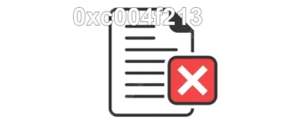 Сообщение об ошибке активации 0xc004f213 — что означает и как его устранить